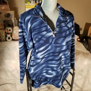 Iguana Life Wear 1/2 Zip-Up L/S Thick Warm Sweater